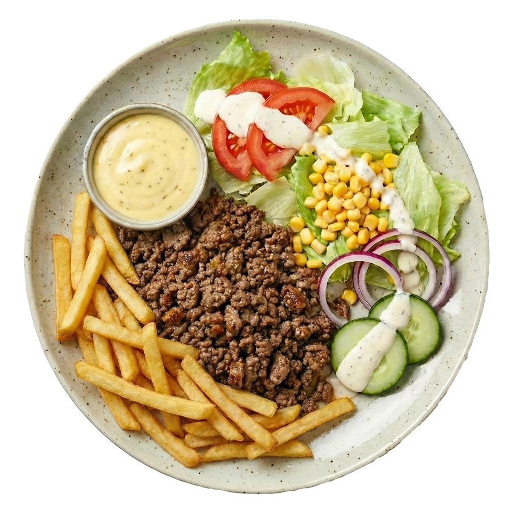 1-Kebabtallerken